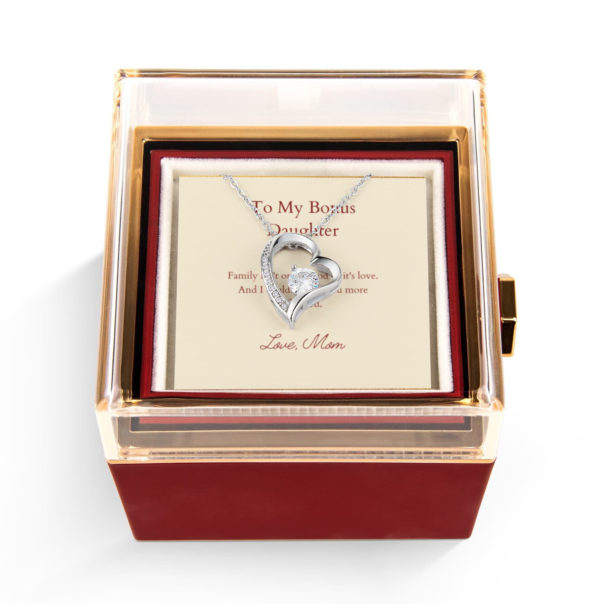 Forever Love - Rotating Rose Gift Box