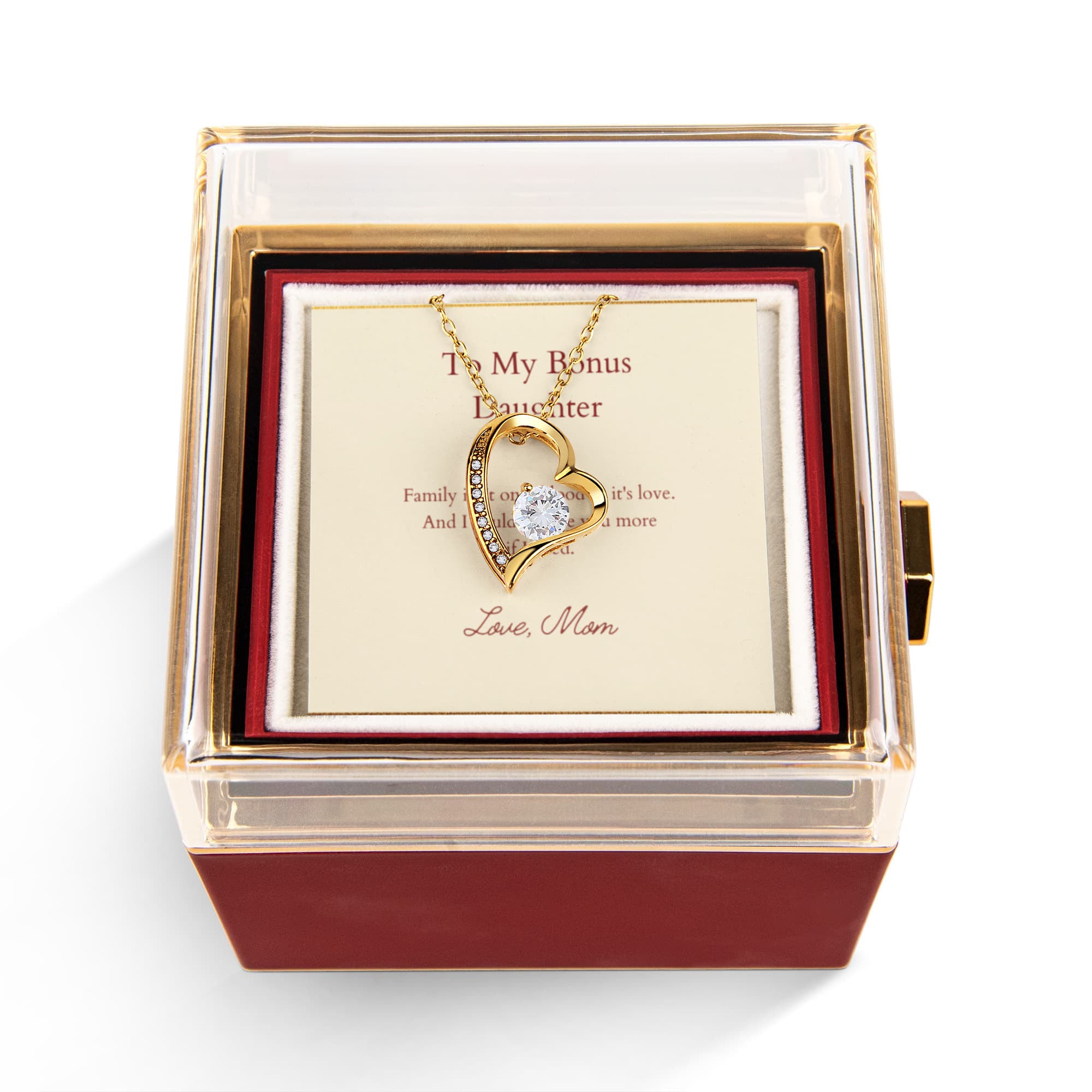 Forever Love - Rotating Rose Gift Box