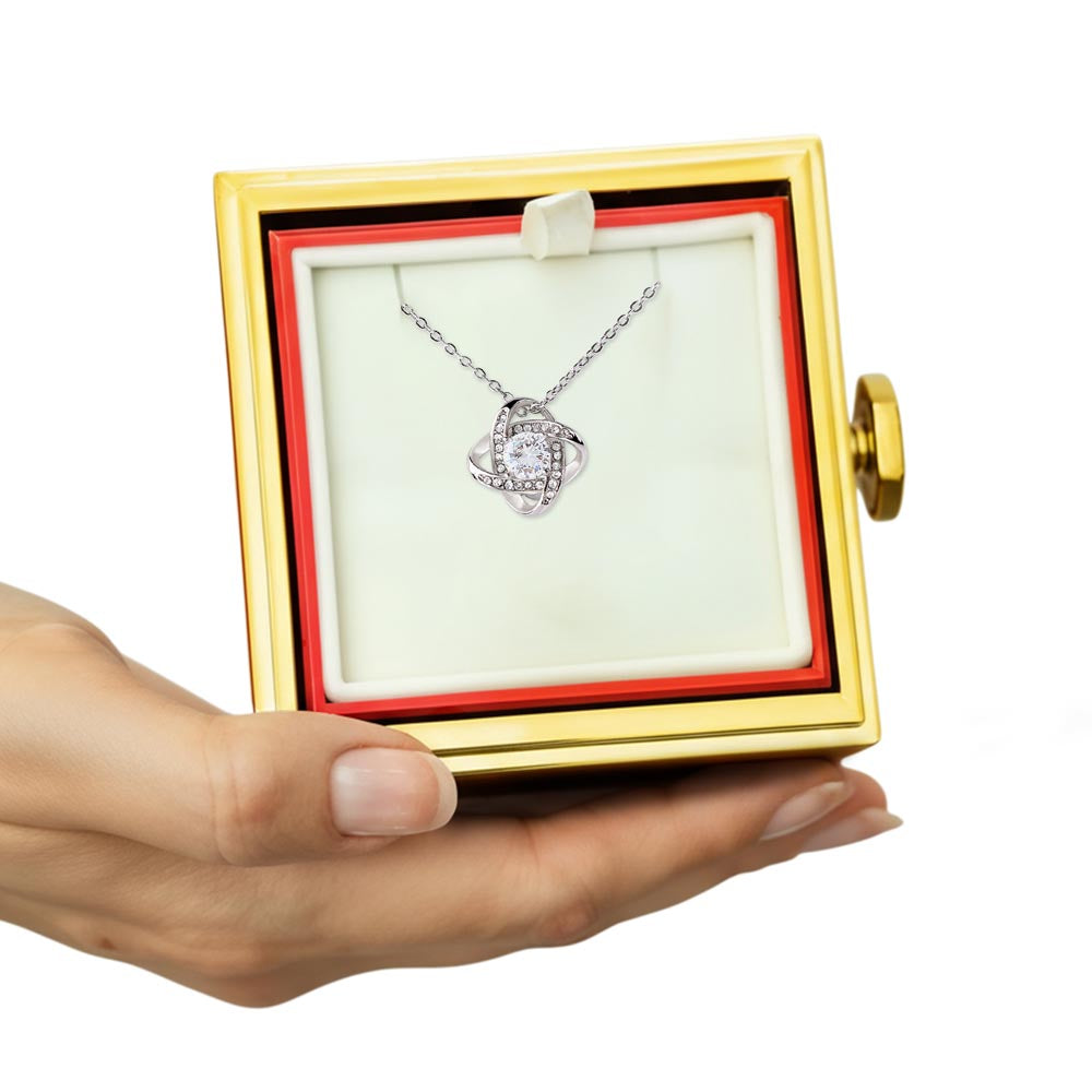 Love Knot - Rotating Rose Gift Box NO MC